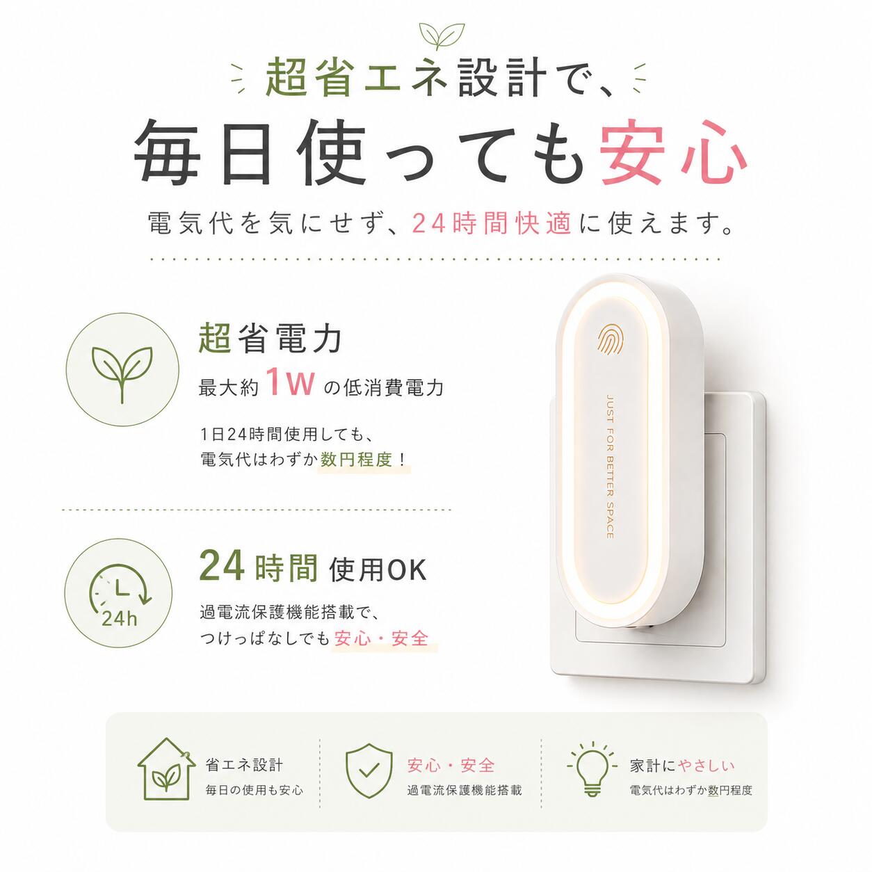 Oluna™ 超音波虫よけ器