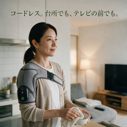 コードレスで家事やテレビの間に